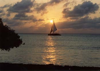 aruba 2005 sunset eagle beach